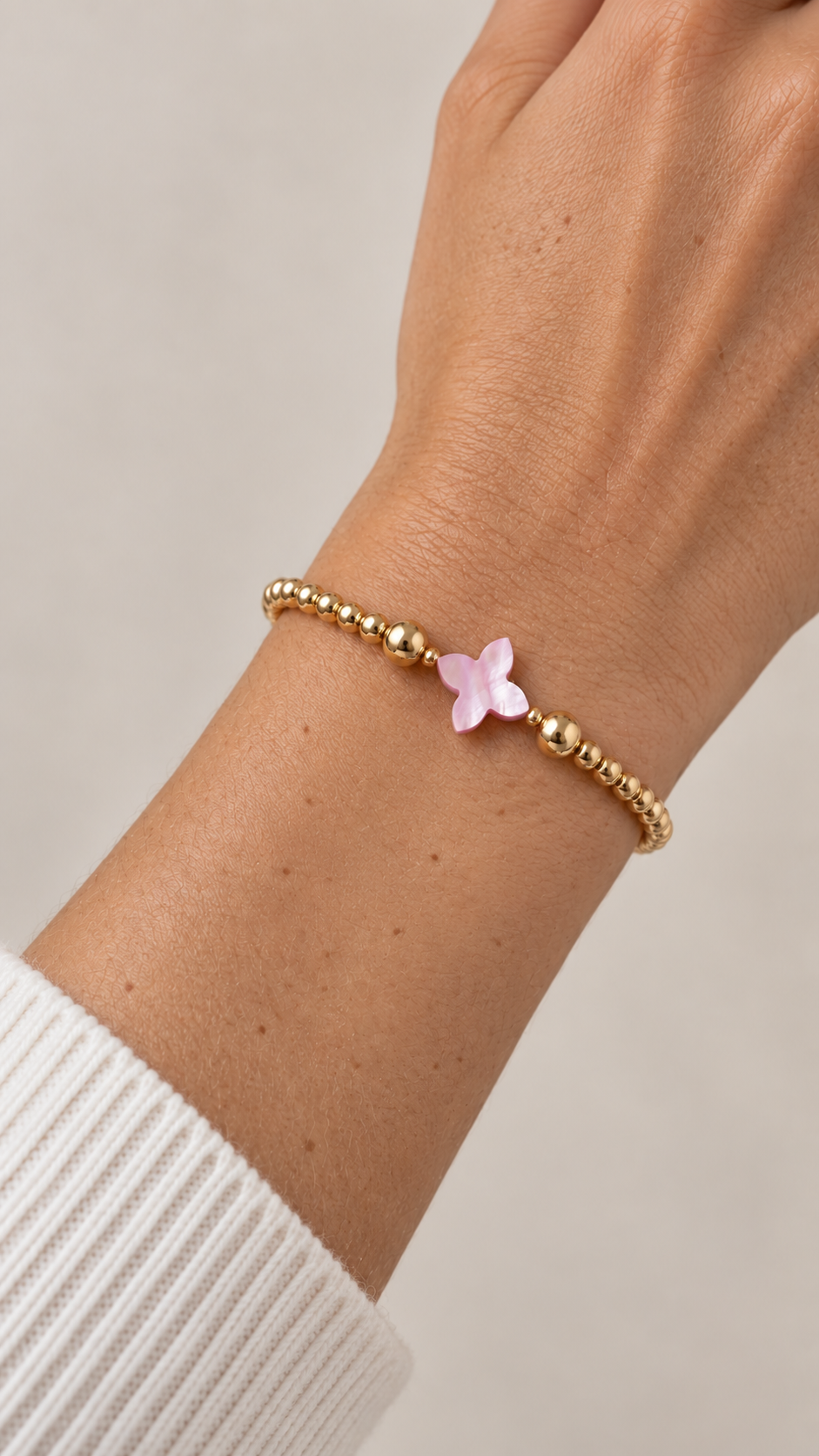 PINK CROSS CLOVER