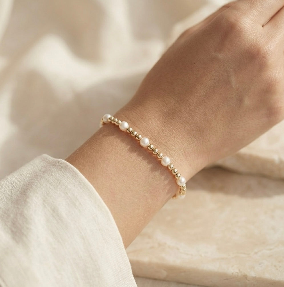 Gold Pearl & Shell