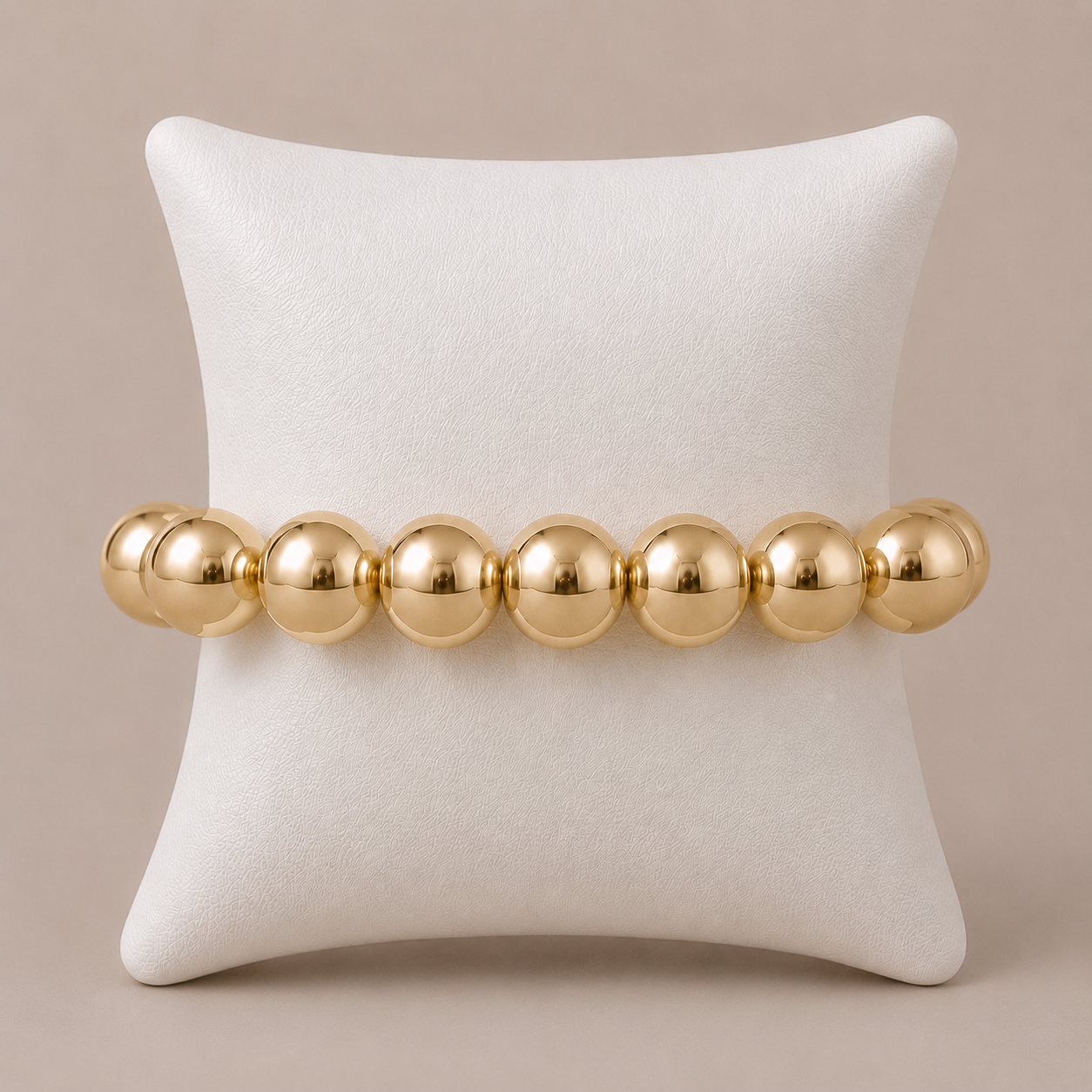 Gold Statement Bracelet — 10mm