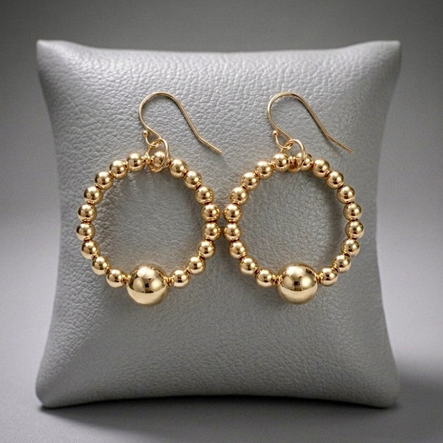The Court Hoop — Gold