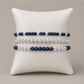 Gemstone Stacks — Silver