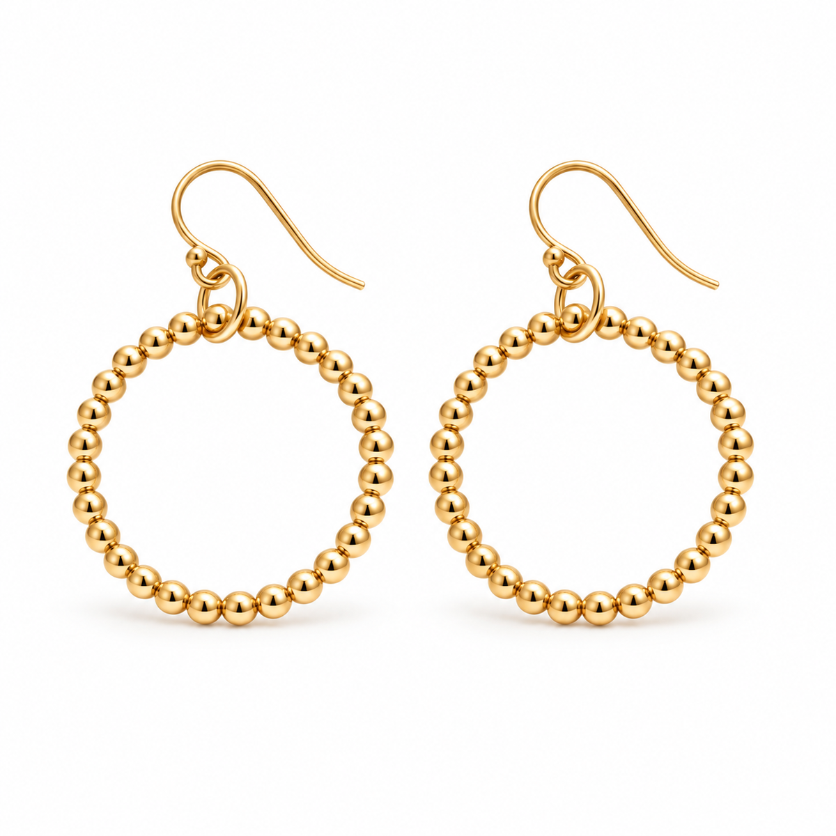The Classic 3mm Hoop — Gold