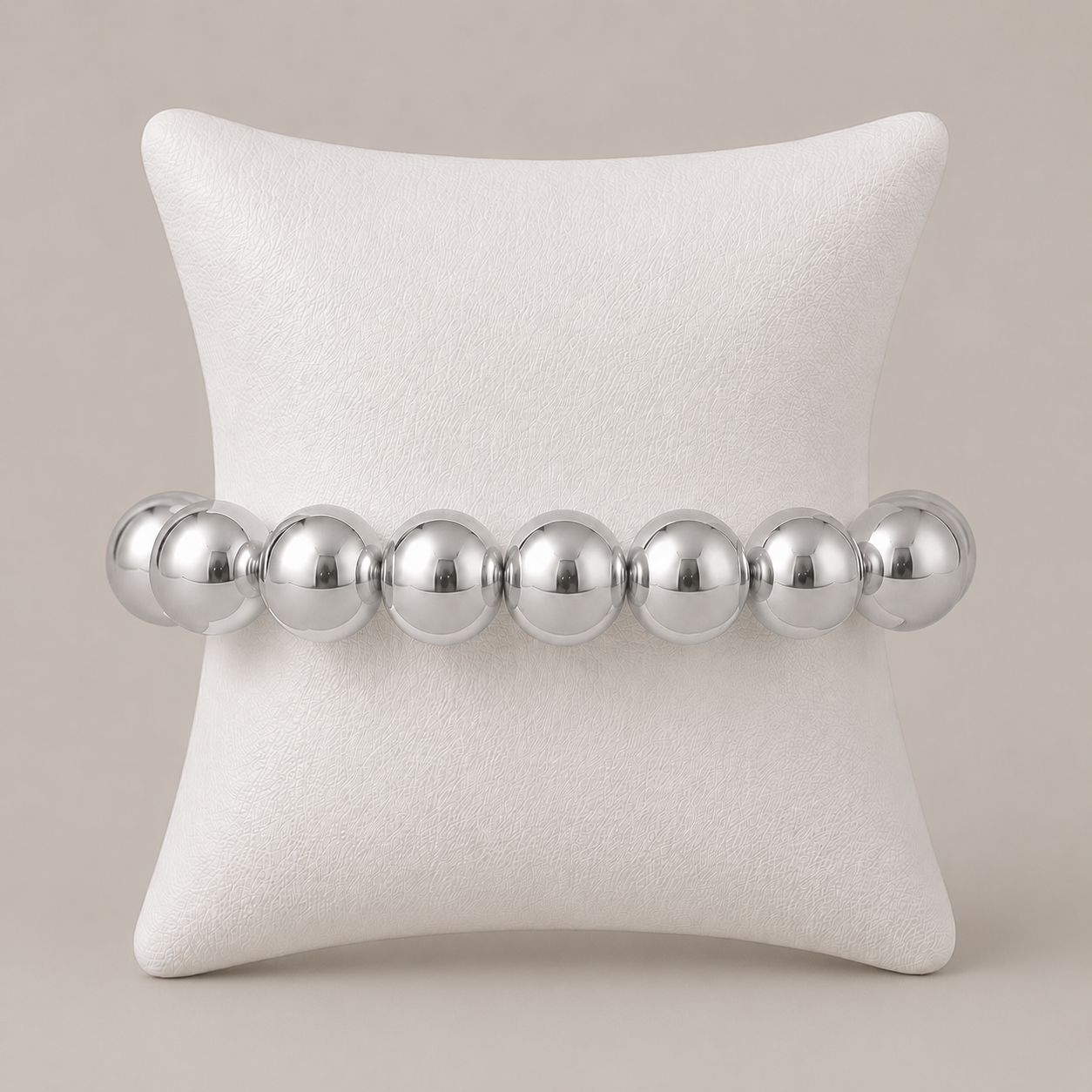 Silver Statement Bracelet — 10mm