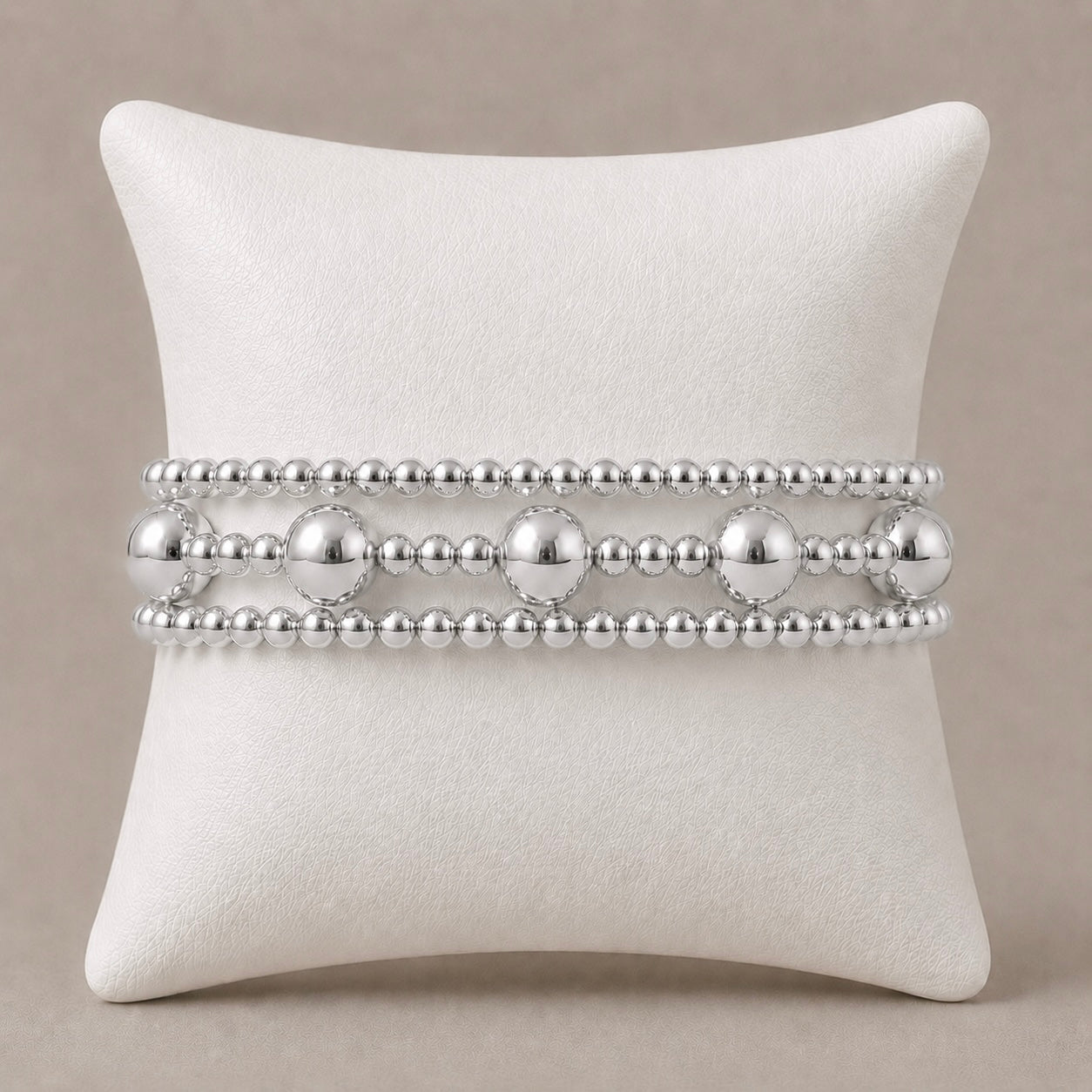 Centerline Stack — Silver