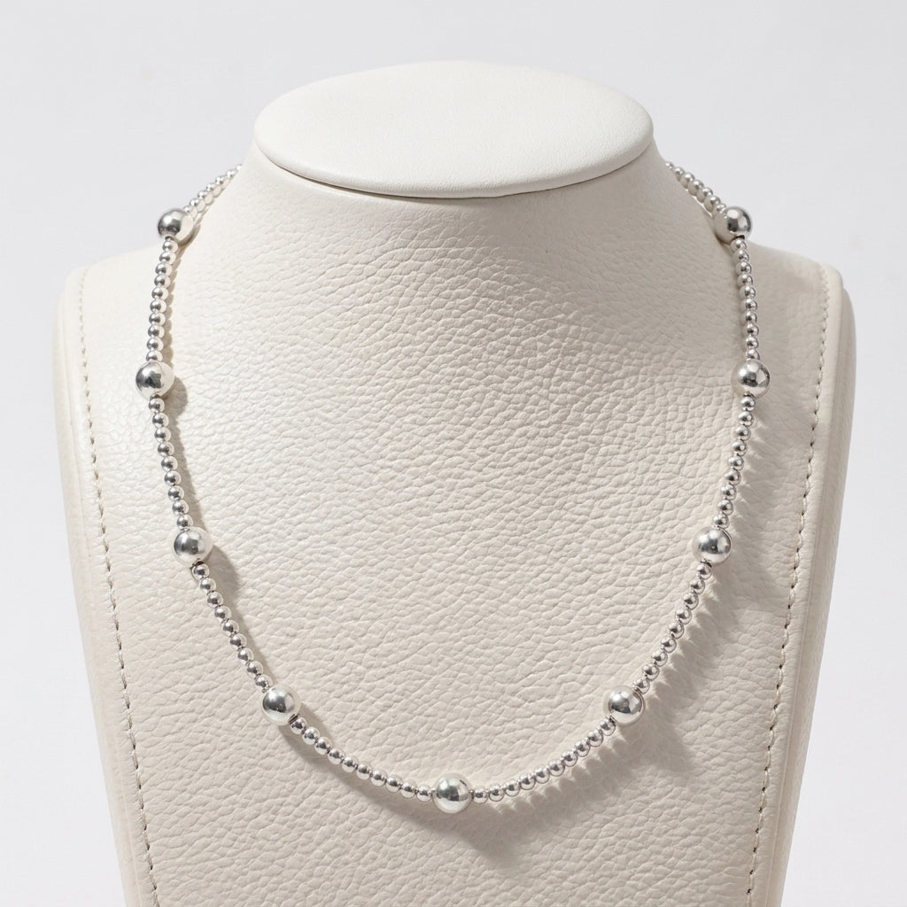 Silver Pulse Necklace
