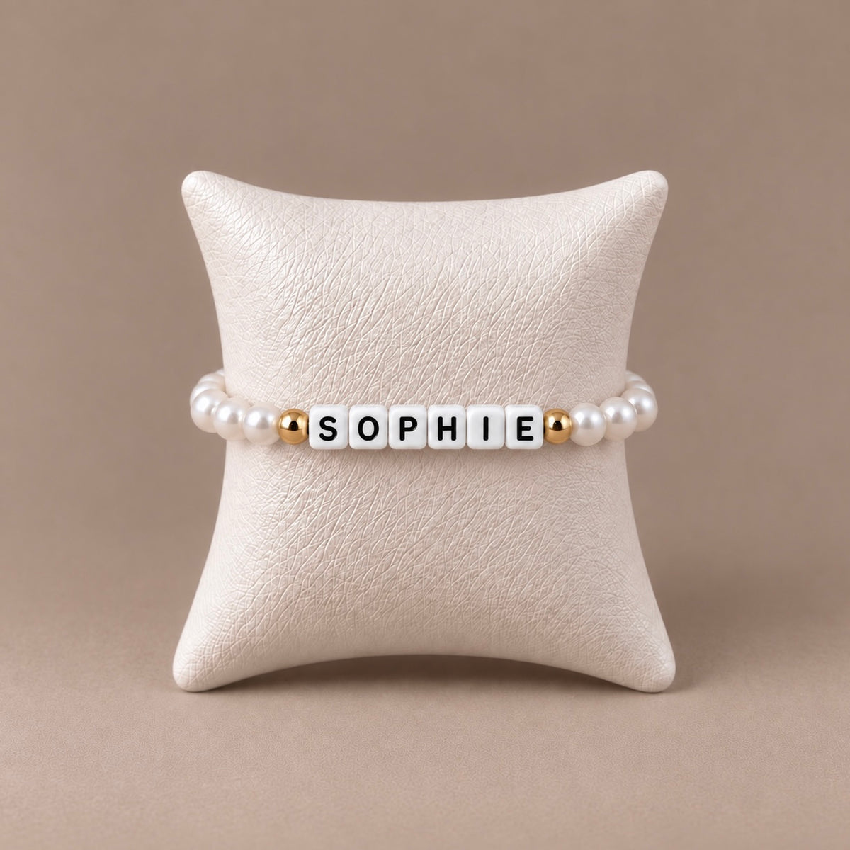 Pearl Name Bracelet