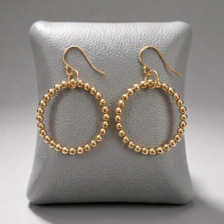 The Classic 3mm Hoop — Gold