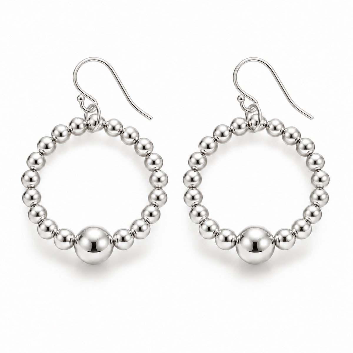 The Court Hoop — Silver