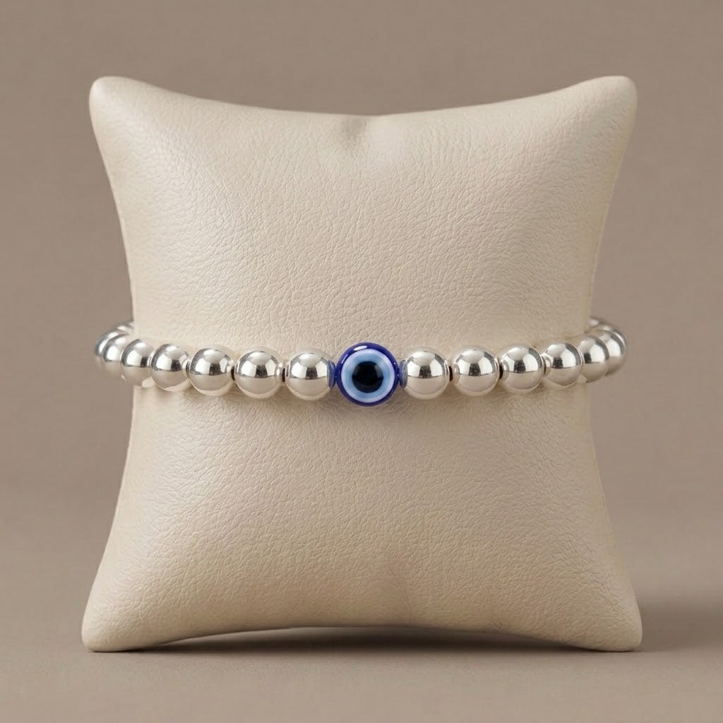 Silver Santorini Eye