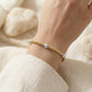 Gold Aligned Bracelet