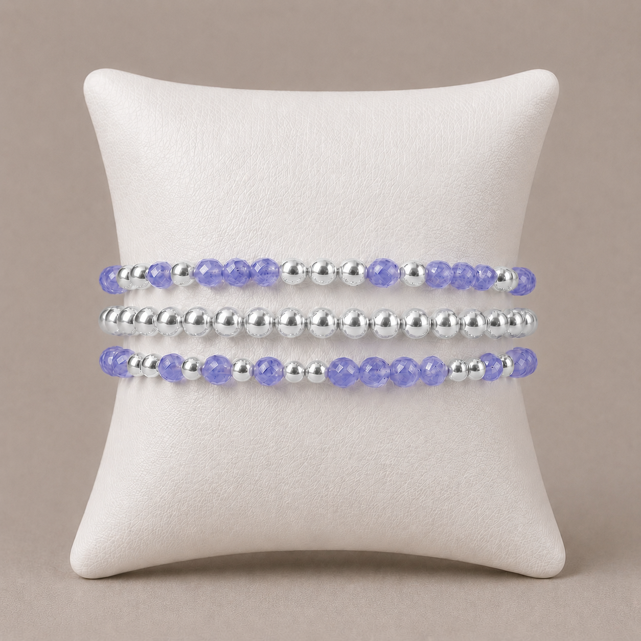 Gemstone Stacks — Silver