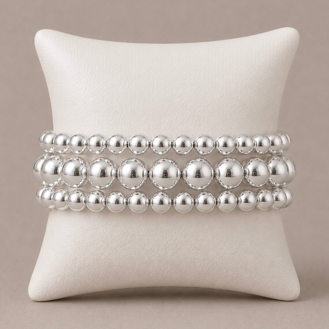 Statement Stack Silver