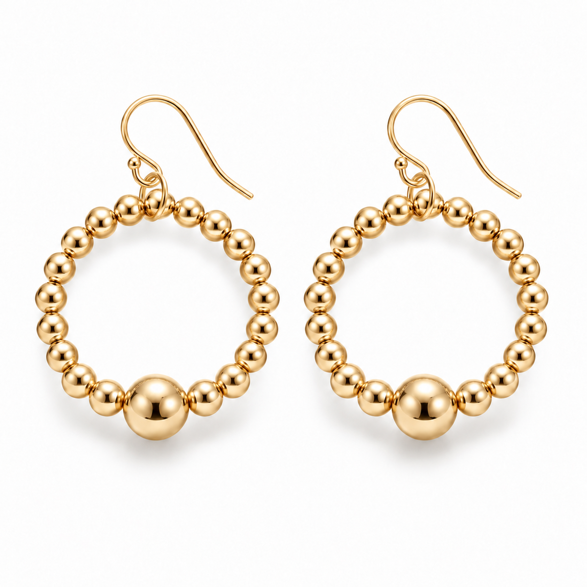 The Court Hoop — Gold
