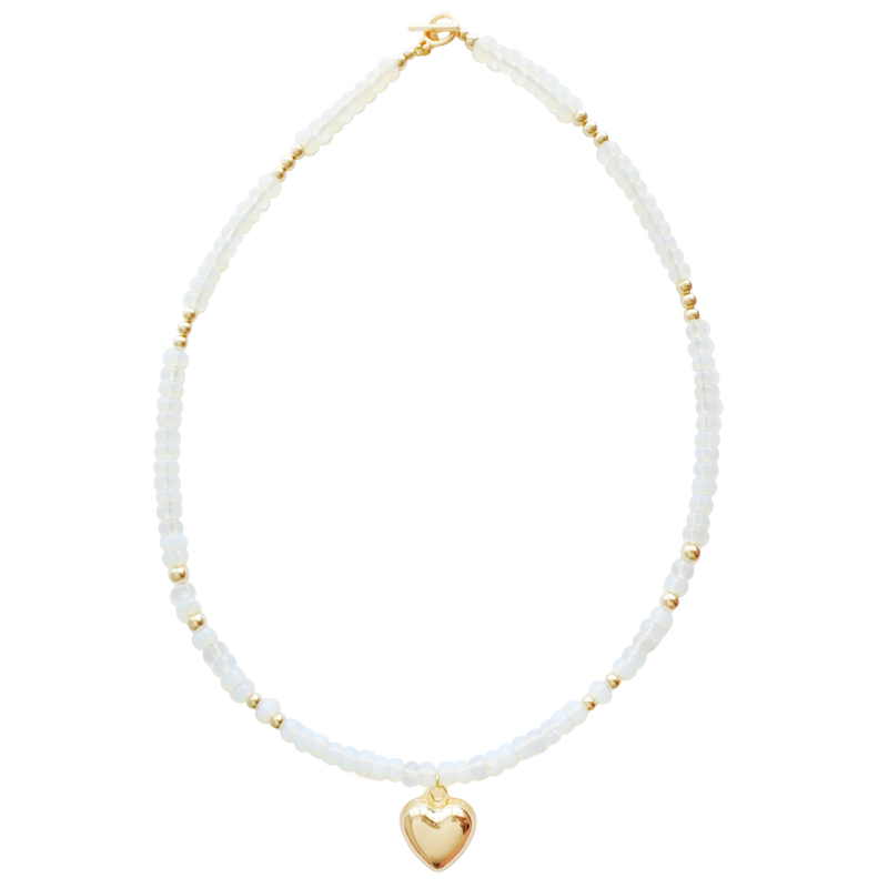 Puffy Heart Necklace