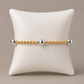 Gold Aligned Bracelet