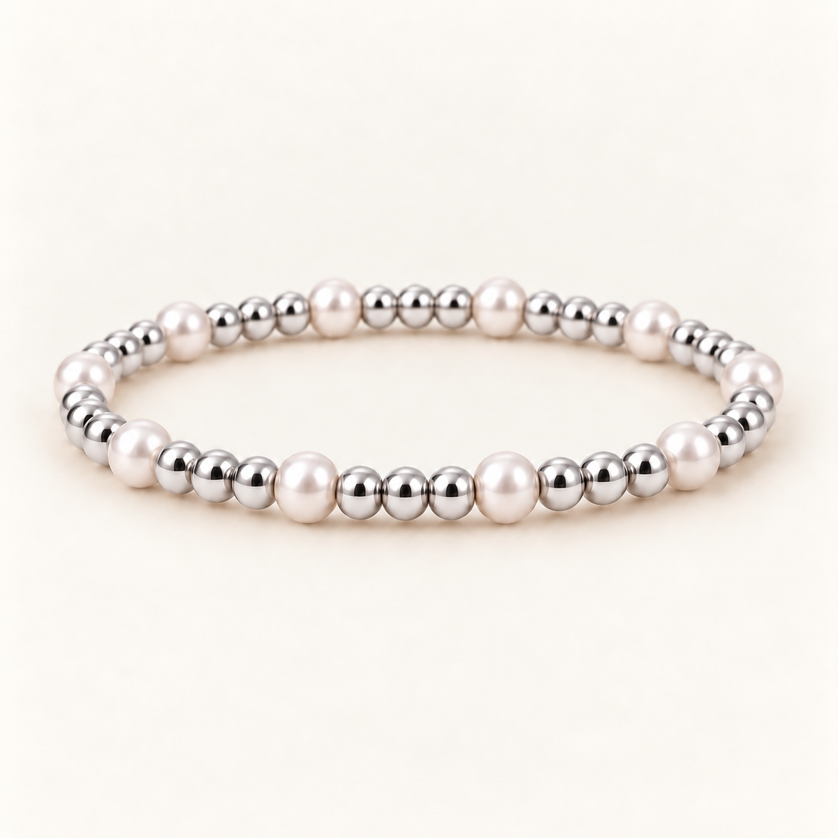 Gratitude Pearl — Silver