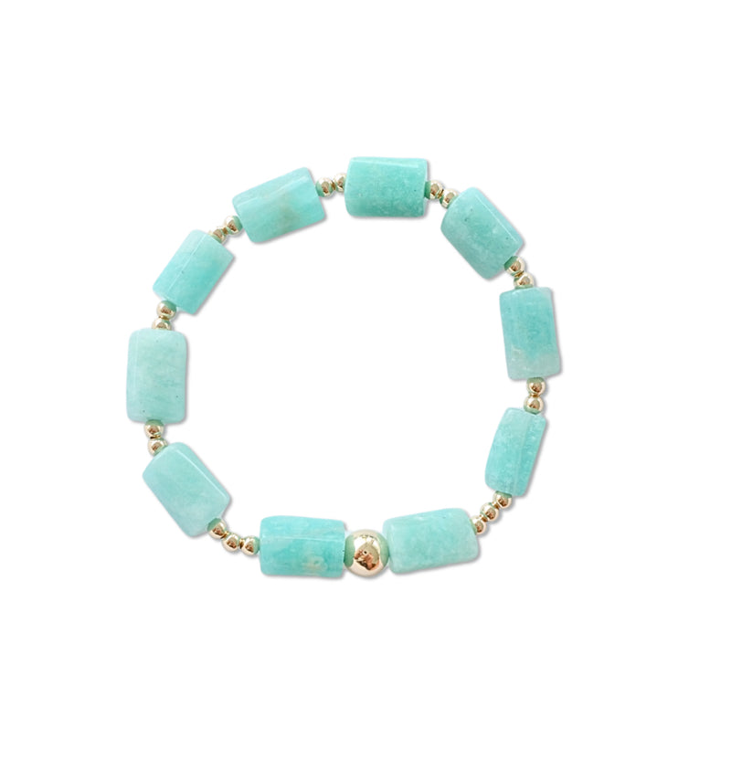 Teal Gem Bracelet